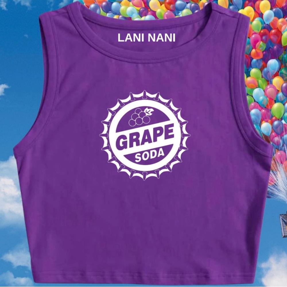 Pixar UP crop top